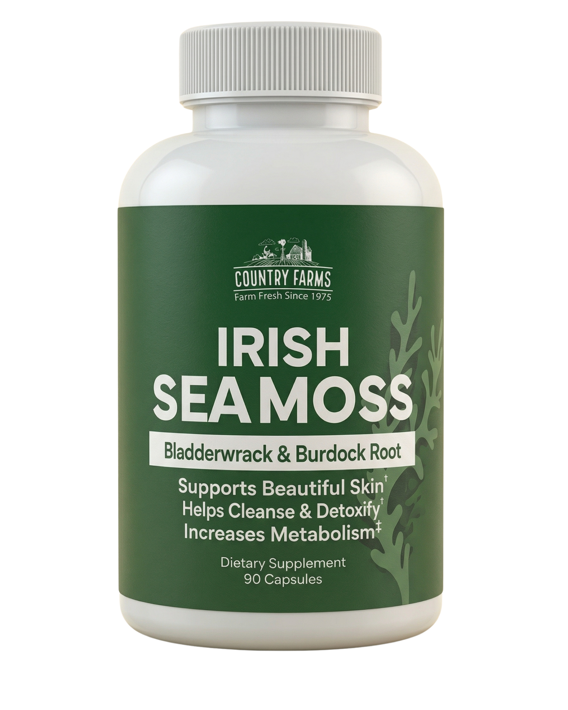 Country Farms Irish Sea Moss Capsules 90ct