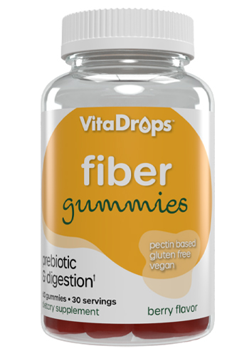 VitaDrops Fiber Care Gummies Berry Flavor